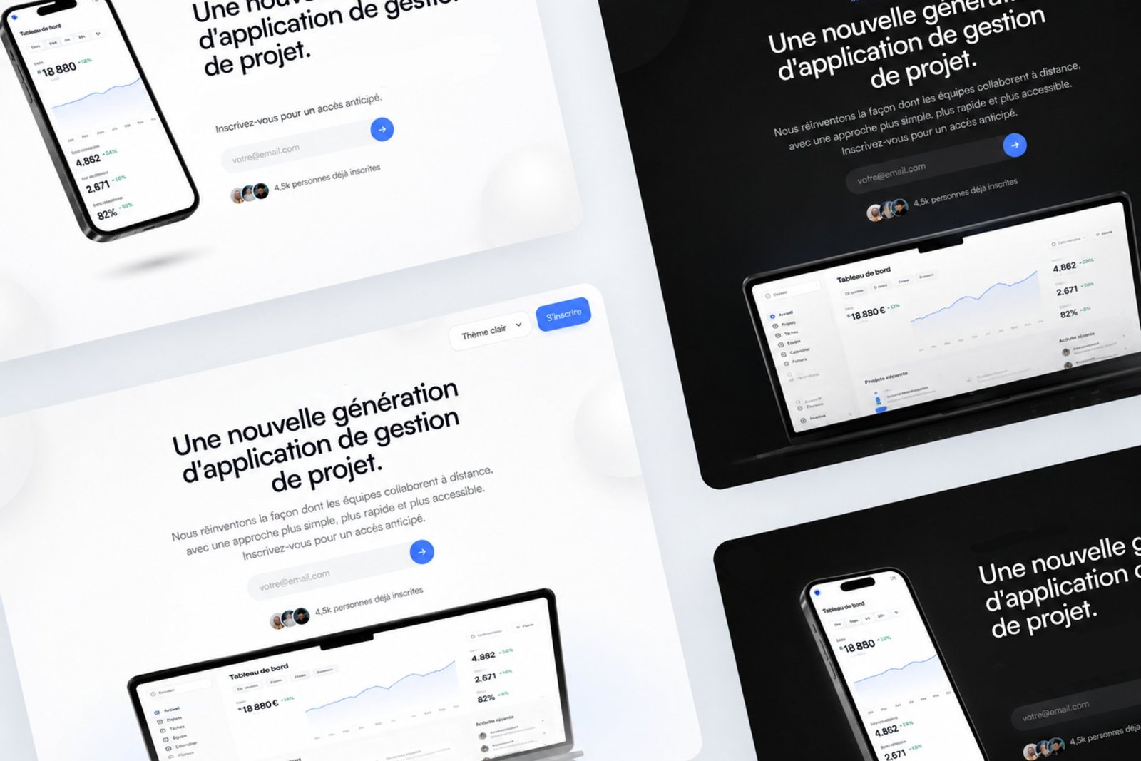 CRM Perform’, reproduction visuelle d’un outil de suivi commercial